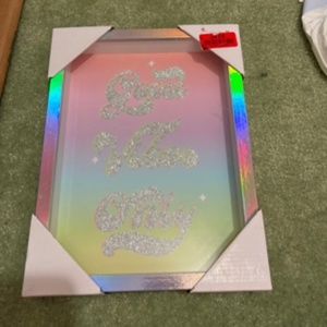 Good Vibes Only Sign (Framed)